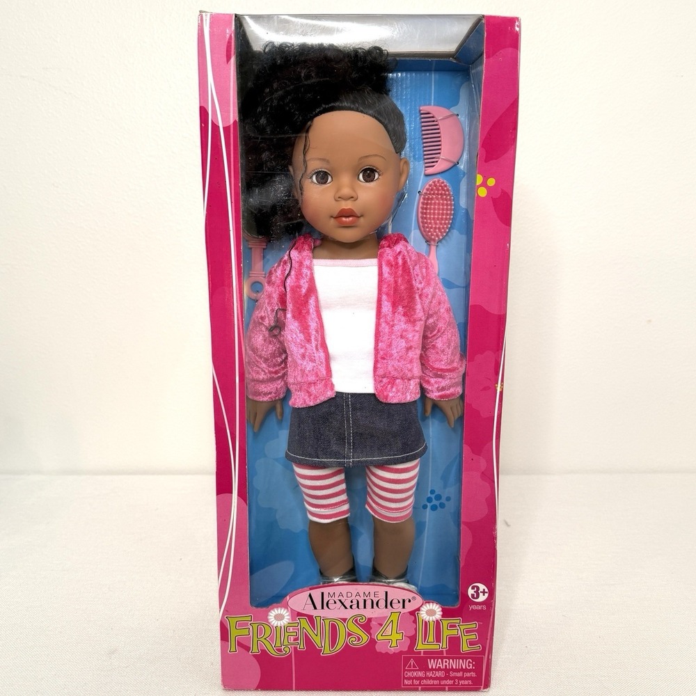 Madame Alexander Friends 4 Life 18" Doll #50767 2009 African American New